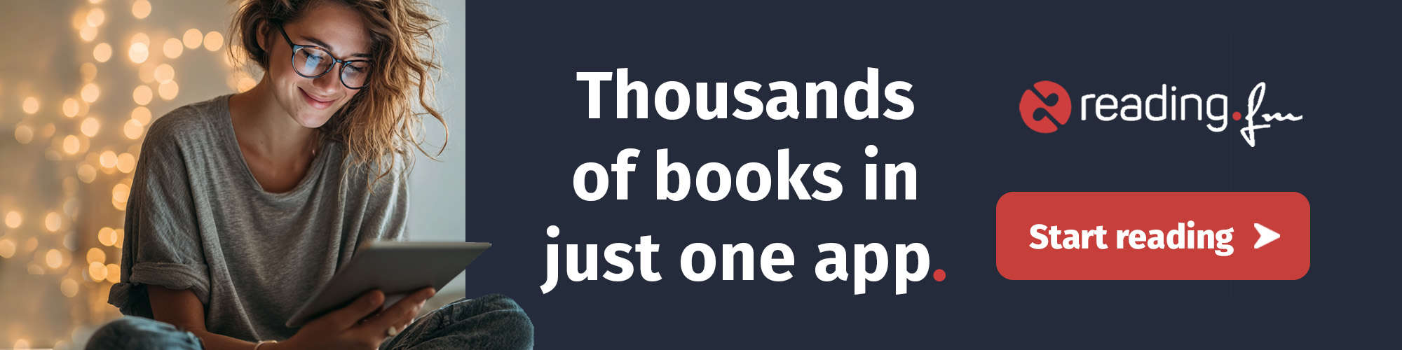 Thousands of books in just one app.
