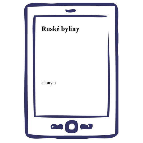 E-kniha Ruské byliny - anonym - 