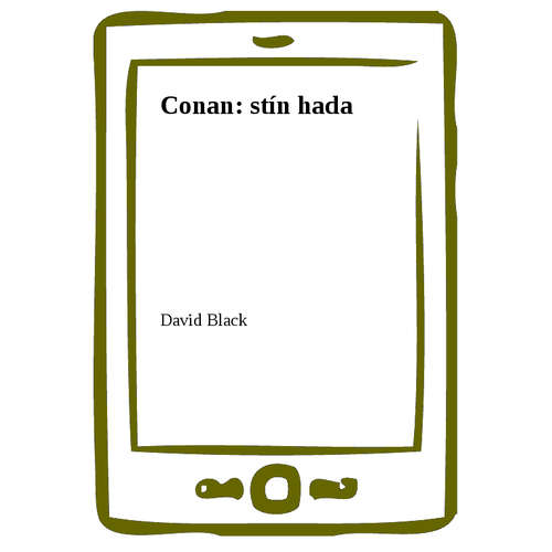 E-kniha Conan: stín hada - David Black - 
