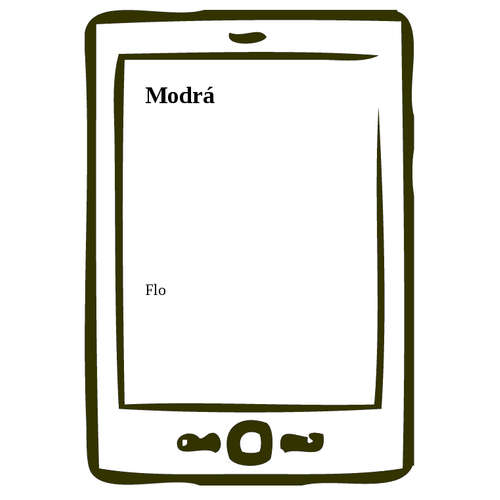 E-kniha Modrá - Flo - 
