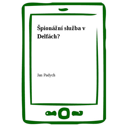 E-kniha Špionážní služba v Delfách? - Jan Padych -