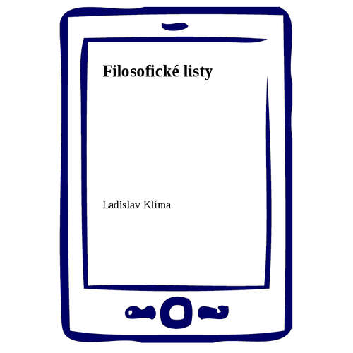 E-kniha Filosofické listy - Ladislav Klíma - 