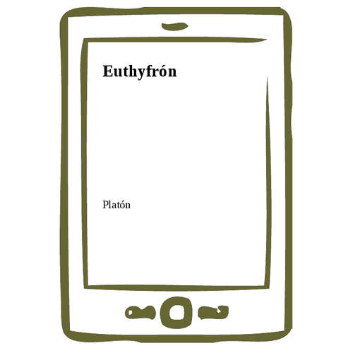 E-kniha Euthyfrón - Platón - 