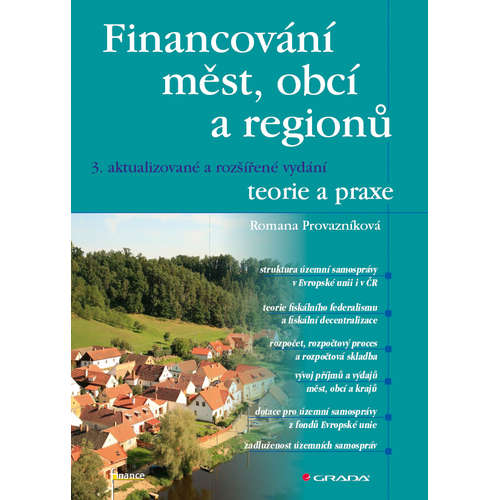 E-kniha Financování měst, obcí a regionů - teorie a praxe - Romana Provazníková - 