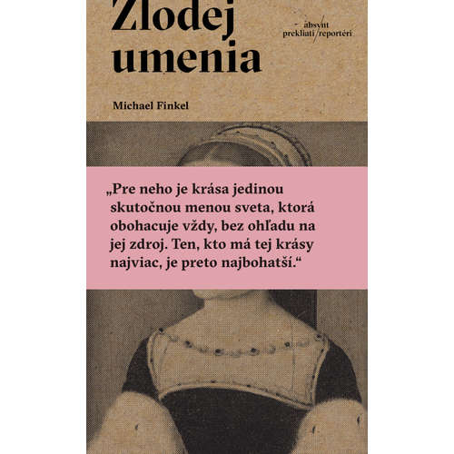 E-kniha Zlodej umenia - Michael Finkel - 
