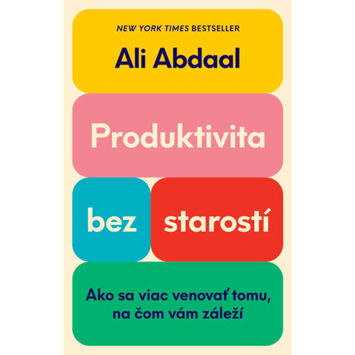 E-kniha Produktivita bez starostí - Ali Abdaal - 
