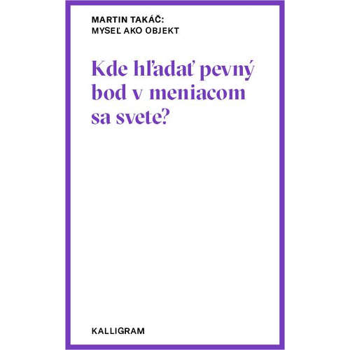 E-kniha Myseľ ako objekt - Martin Takáč - 