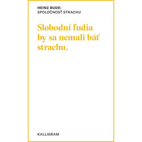 E-kniha Spoločnosť strachu - Heinz Bude - 