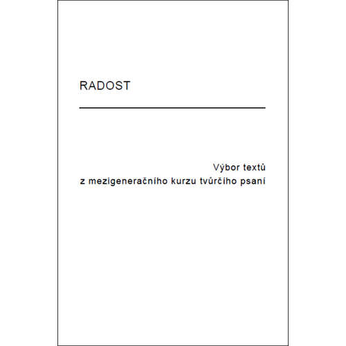 E-kniha Radost - Kateřina Benešová - 