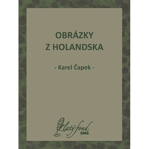 E-kniha Obrázky z Holandska - Karel Čapek - 