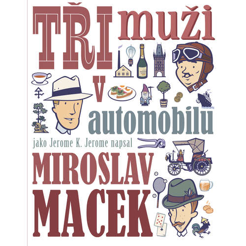 E-kniha Tři muži v automobilu - Miroslav Macek -