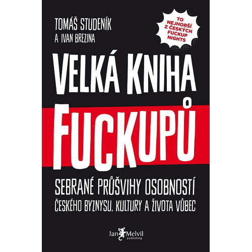 E-kniha Velká kniha fuckupů - Tomáš Studeník - 