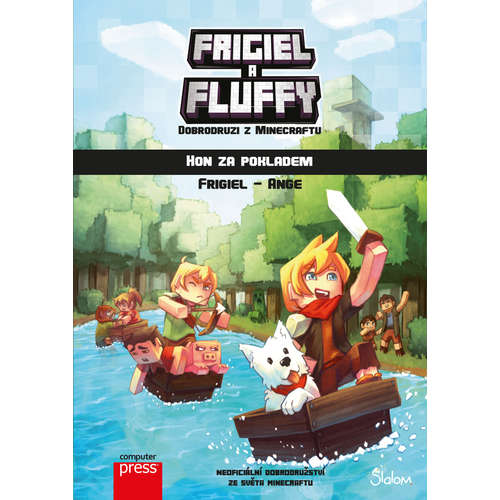 E-kniha Frigiel a Fluffy - dobrodruzi z Minecraftu: hon za pokladem - kolektiv -