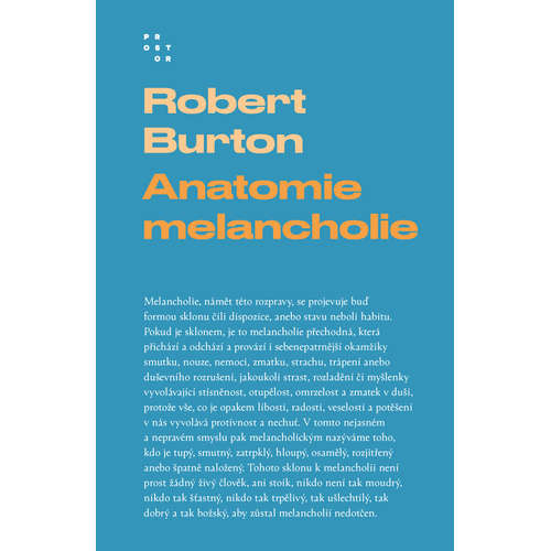 E-kniha Anatomie melancholie - Robert Burton - 