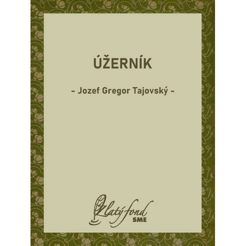 E-kniha Úžerník - Jozef Gregor Tajovský -