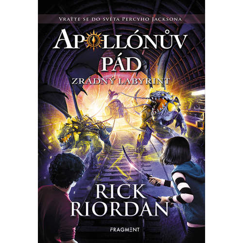 E-kniha Apollónův pád - Zrádný labyrint - Rick Riordan -